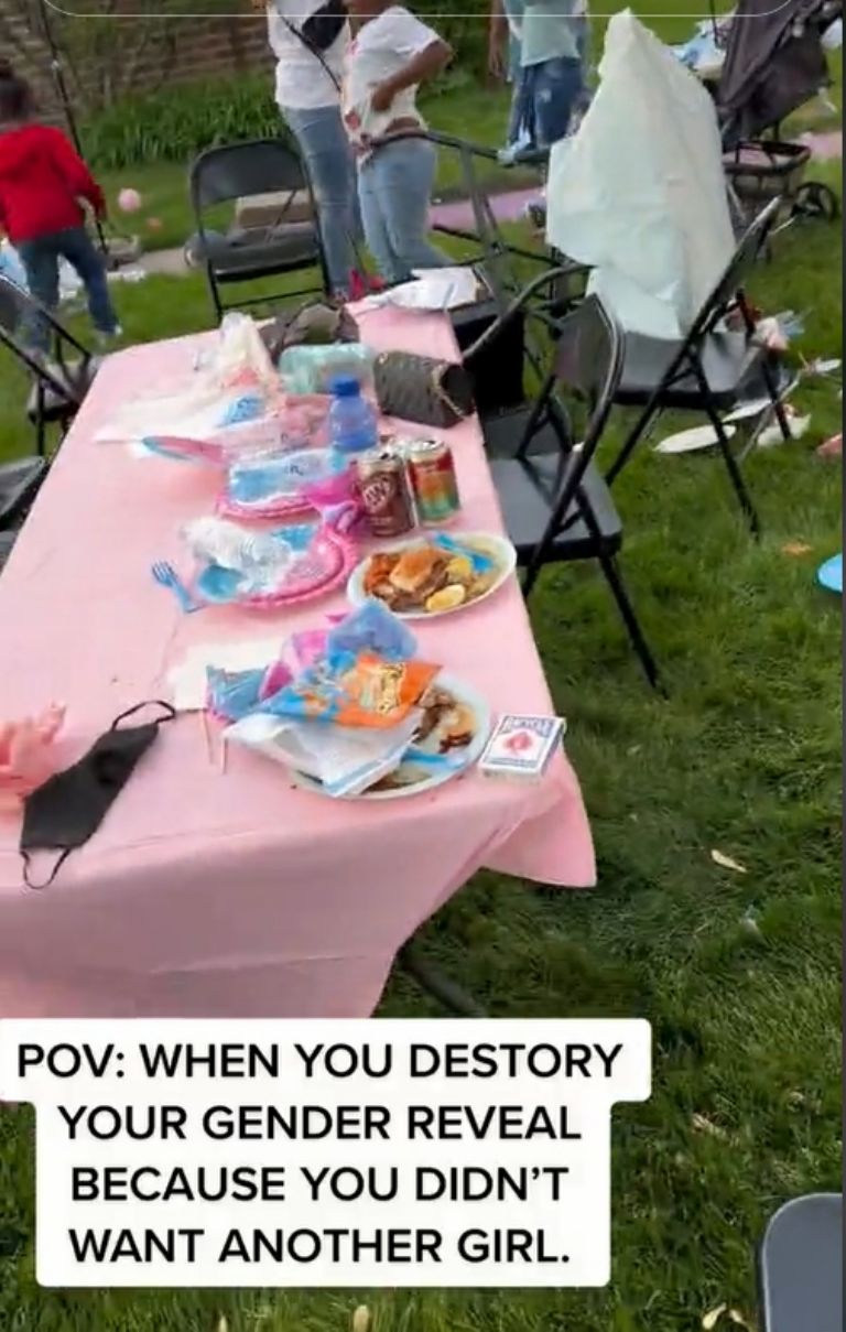 Mujer destruye su propia fiesta en Chicago