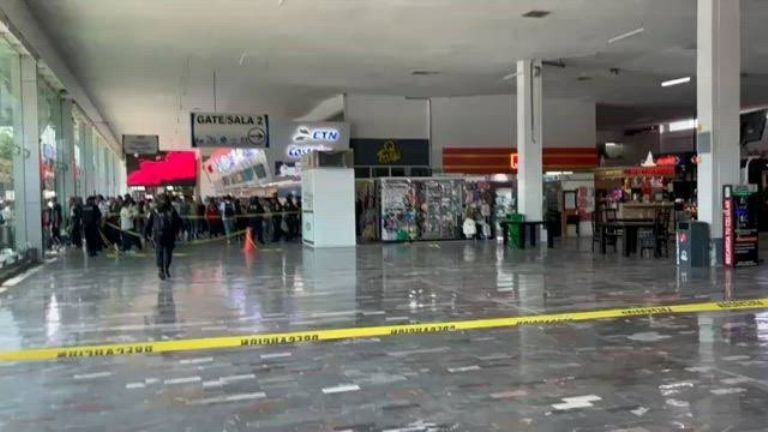 Balacera en la Central del Sur, en Taxqueña