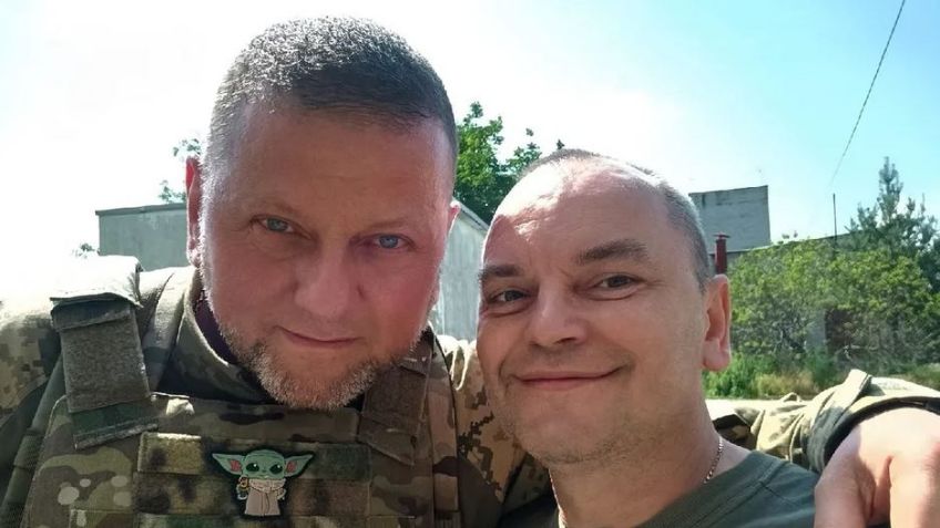 Jefe del ejército de Ucrania se hace viral tras llevar a un 'Baby Yoda' en su chaleco antibalas