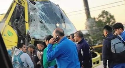 Ya son 7 lesionados tras brutal accidente en la autopista México-Toluca, a la altura de Plaza Outlet