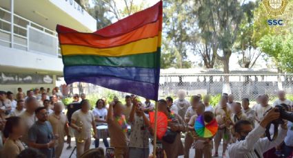 No solo es Paseo de la Reforma: Realizan Marcha del Orgullo LGBT en Reclusorio Oriente, en la CDMX