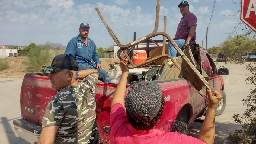 Más de 42 toneladas de cacharros se recolectaron en Álamos