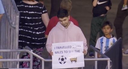 Fanático de Leo Messi viaja 2 mil kilómetros para verlo jugar... pero no sabía que no estaba en Miami