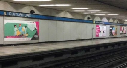 Joven se arroja a las vías del Metro de la CDMX en Cuitláhuac, detienen el servicio en la Línea 2