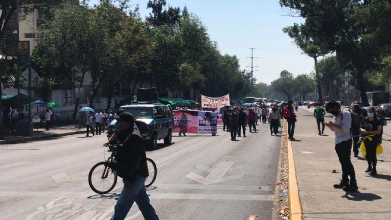 Marchas y bloqueos en CDMX 