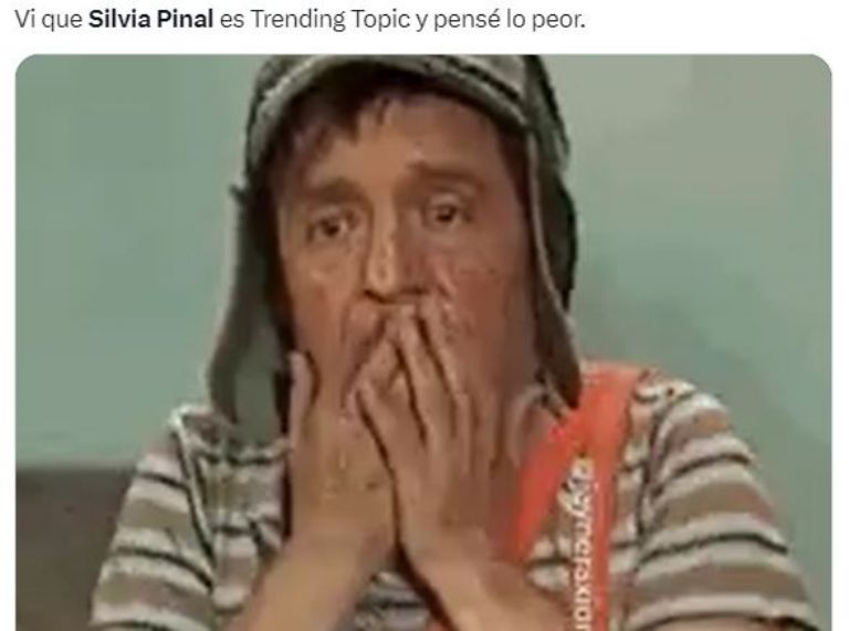 Silvia Pinal desata los memes tras volverse tendencia