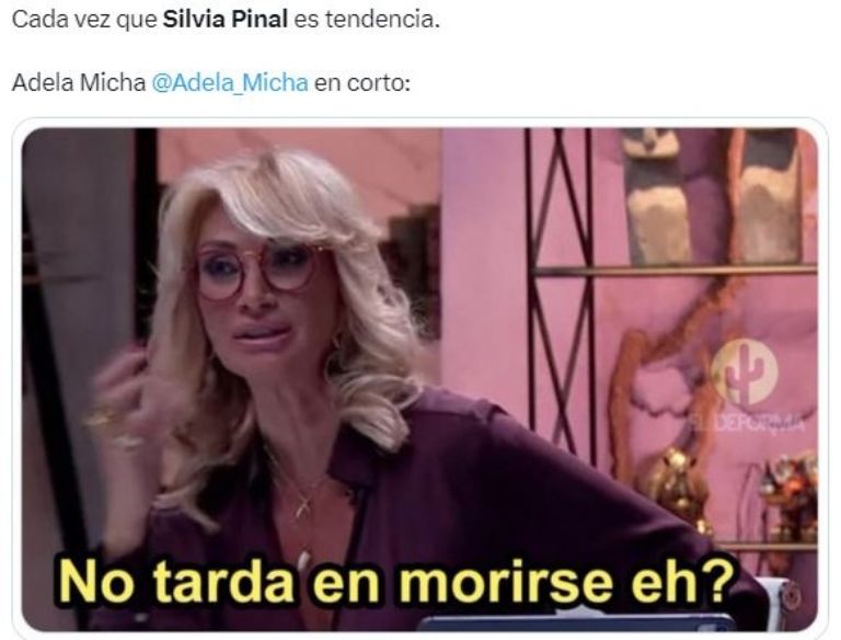 Silvia Pinal desata los memes tras volverse tendencia