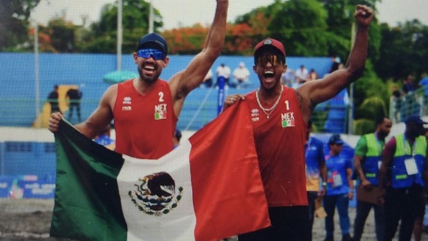 ¡México hace historia en voleibol de playa! Juan Virgen y Miguel Sarabia logran el primer oro en JCC