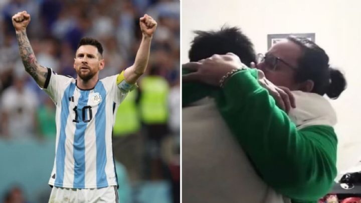“Mañana vas a ver a Messi, hijo”: Tras trágico pasado, madre hace emotivo regalo y se vuelve viral