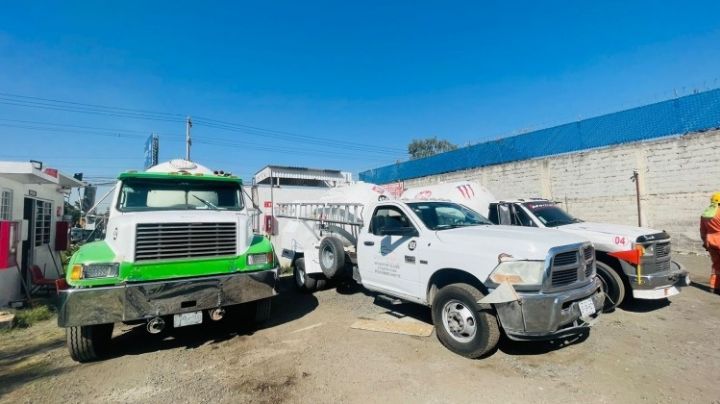 Huachicol: Decomisan más de 11 mil litros de Gas LP robado en Ecatepec, en el Estado de México