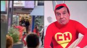 De no creerse: Asaltan al 'Chapulín Colorado' en plena calle de Argentina; el VIDEO se vuelve viral