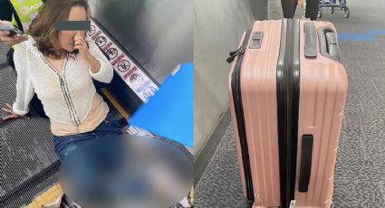 IMAGEN FUERTE: Turista pierde una pierna tras quedar atorada en la banda eléctrica de un aeropuerto