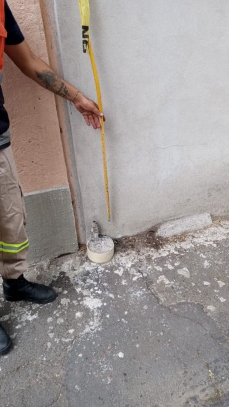 Fuga de gas en Tlalpan