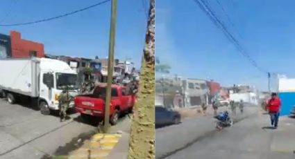 (VIDEO) Terror en Michoacán: Balaceras y enfrentamientos tras operativo antidroga en Los Reyes