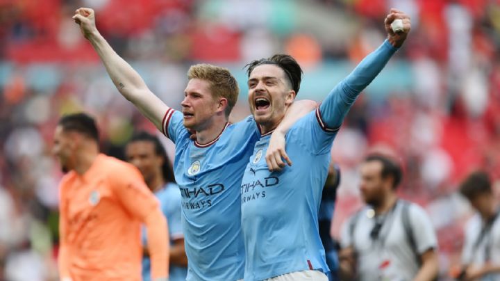 Manchester City gana el derbi al United y consigue el doblete al consagrarse campeón de la FA Cup