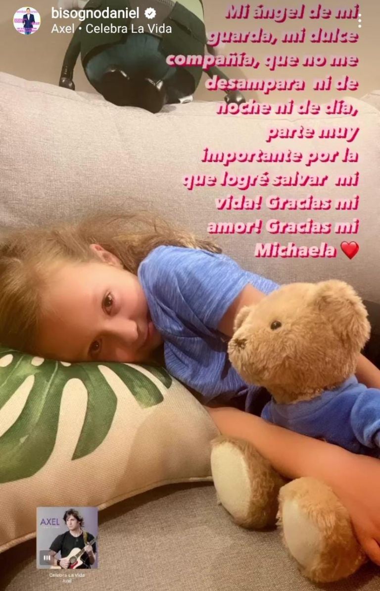 Bisogno compartió un emotivo mensaje en redes