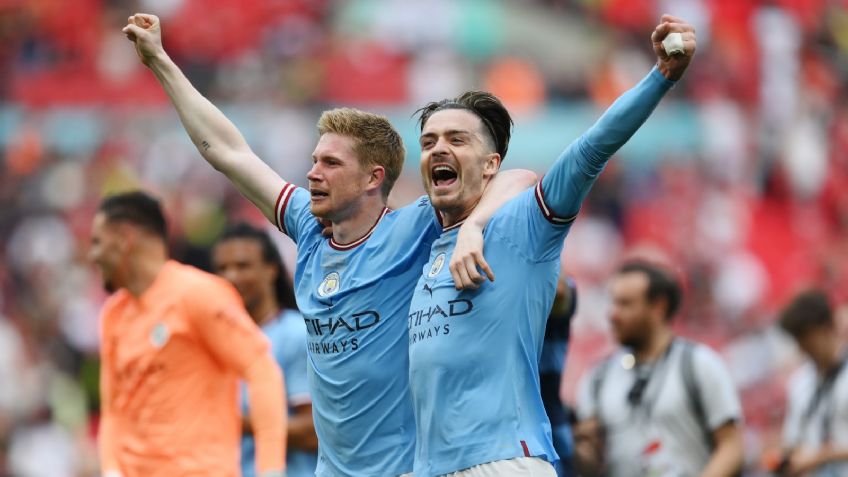 Manchester City gana el derbi al United y consigue el doblete al consagrarse campeón de la FA Cup