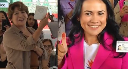 VIDEO: Así votaron las candidatas al Edomex; es la primera vez que se usan urnas electrónicas