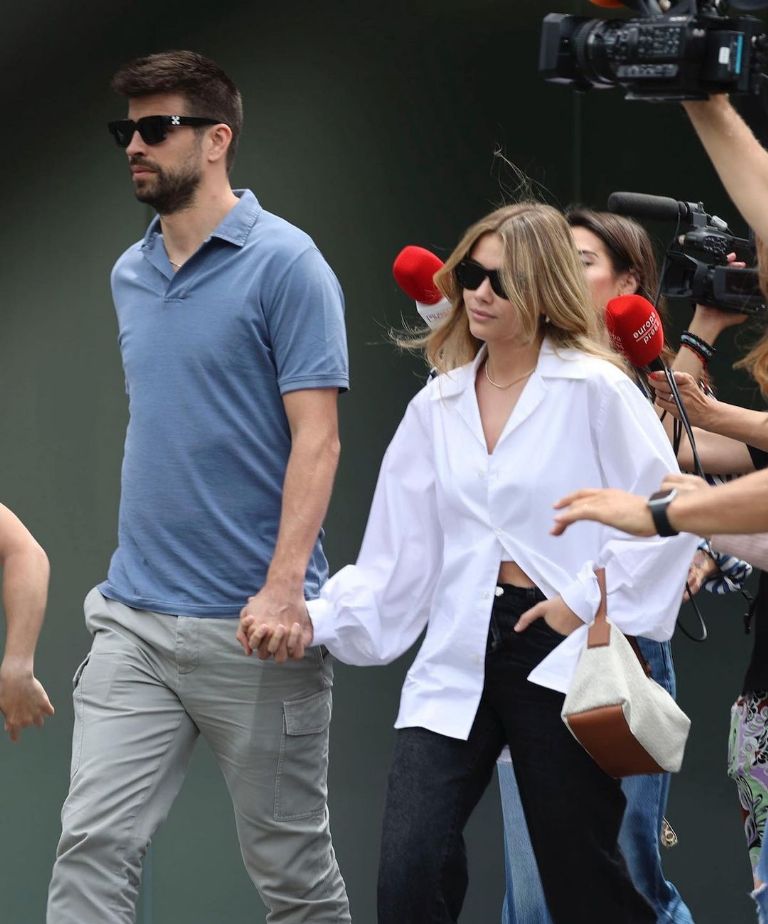 Piqué y Clara Chía 