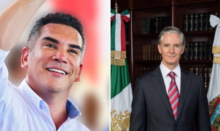 Alejandro Moreno y Alfredo del Mazo