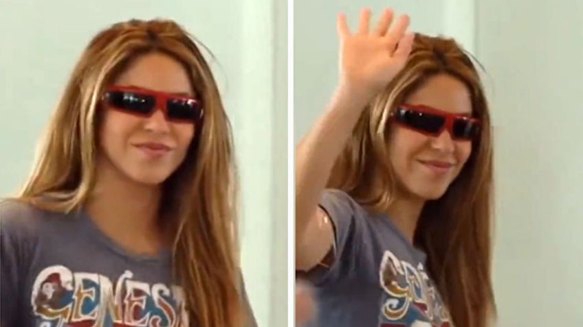 VIDEO: ¿Hicieron las pases? Shakira deja a sus dos hijos en casa de Piqué y regresa a Miami