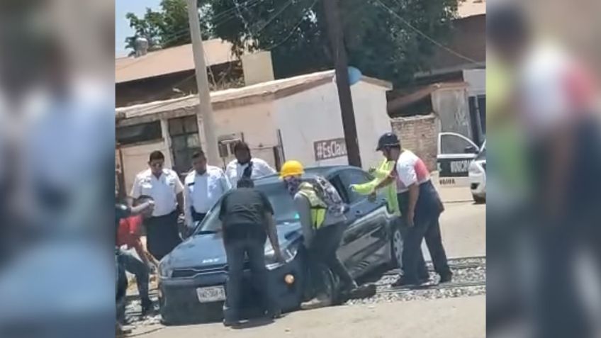 Mal estado de las vías del Ferrocarril son un peligro para conductores y peatones en Navojoa