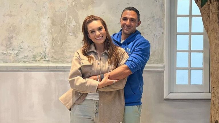 Tania y su exesposo, Daniel Pérez