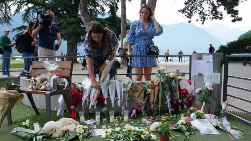 Dos niños apuñalados en Francia siguen en estado grave; Emmanuel Macron visita a los lesionados