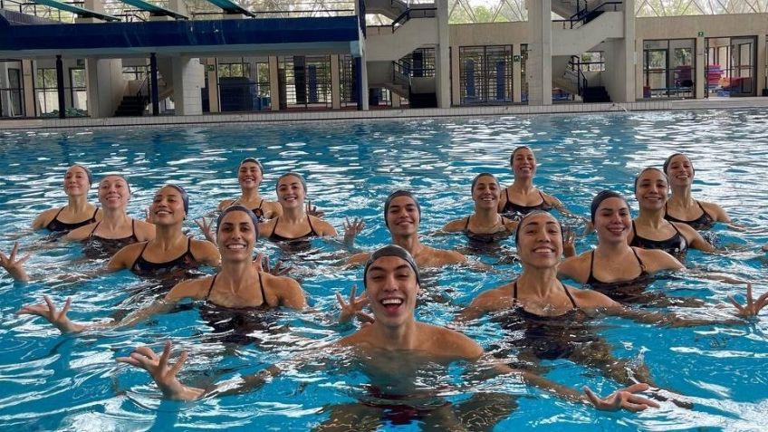 ¡Ganaron! Selección Mexicana de Natación Artística ya recibe las becas que les habían retirado