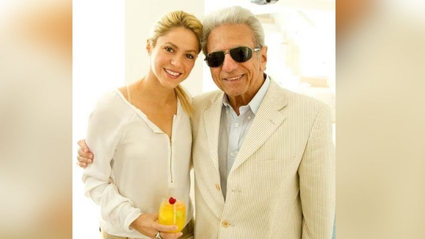 Tras dura separación, Shakira va a Colombia; su padre William Mebarak entra a cirugía por esta razón