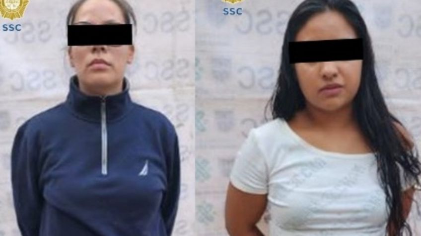 Con 100 dosis de marihuana y piedra caen dos mujeres en Peñón de los Baños en la Ciudad de México