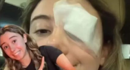 Chica termina en el hospital tras seguir consejo de belleza viral en TikTok; la tuvieron que operar