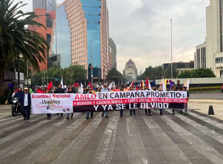Marchas y bloqueos cdmx 