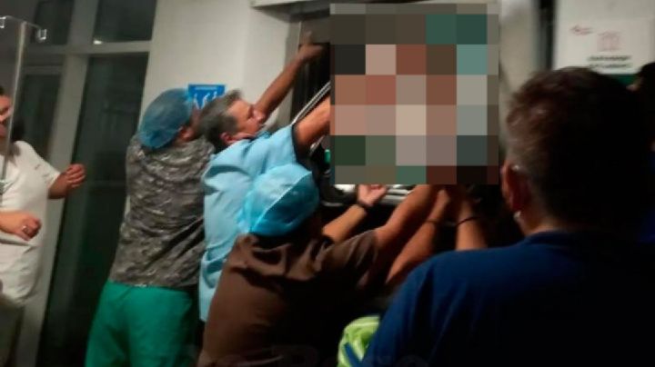 Imágenes fuertes: Niña de 6 años muere aplastada por un elevador en el IMSS de Playa del Carmen