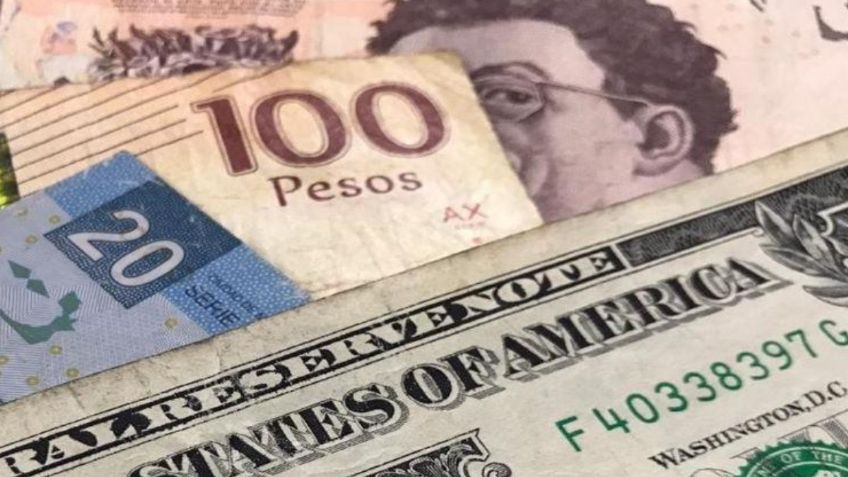 ¡Peso mexicano rompe récord! Precio del dólar es de 16.88 MN/MX, su valor más bajo en años