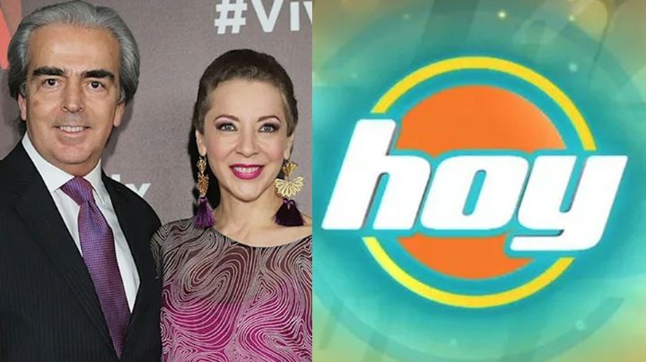 Lorenzo Lazo, viudo de Edith González, inicia noviazgo con conductora de 'Hoy', divorciada y con hijos