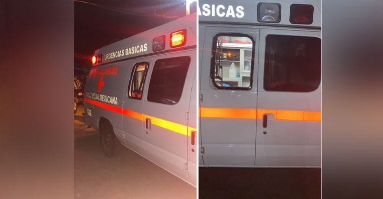 Paramédicos llegan a la zona