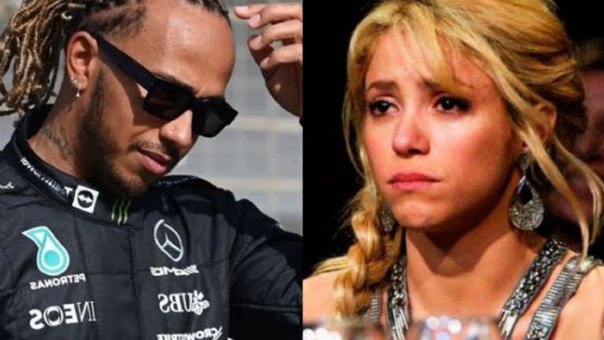 ¿Nueva sesión con BZRP? Lewis Hamilton pasea en yate con una actriz mexicana; Shakira queda a un lado