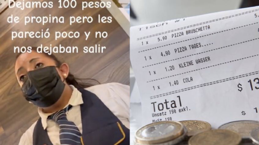 ¿Es obligatorio? Exhiben en redes a un restaurante de la CDMX; exigieron la propina a los clientes