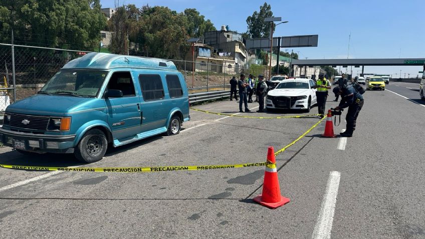 Terror en la México-Pachuca: Delincuentes balean camioneta y escapan; hay dos heridos en el hospital