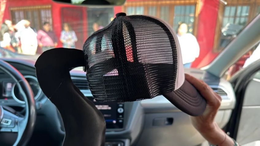 VIDEO: En apoyo a Claudia Sheinbaum, lanzan gorras con el 'look' de la 'corcholata' de Morena