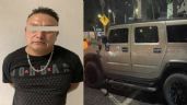 Con armas largas, drogas y en una Hummer de lujo, cae traficante de personas en Iztapalapa, CDMX