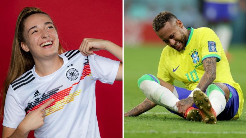 Sophia Kleinherne y la critica al comparar futbol varonil y femenil: "No conozco a ninguna Neymar"