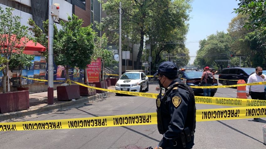 A sangre fría: Sicarios asesinan a limpia parabrisas de tiro en la cabeza en la Colonia Del Valle