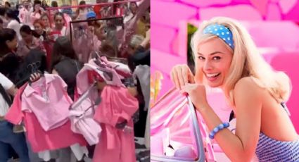 VIDEO: Famosa cadena de ropa lanza colección de 'Barbie'; clientes arman 'la campal' por conseguirla