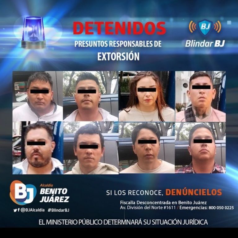 Detenidos 