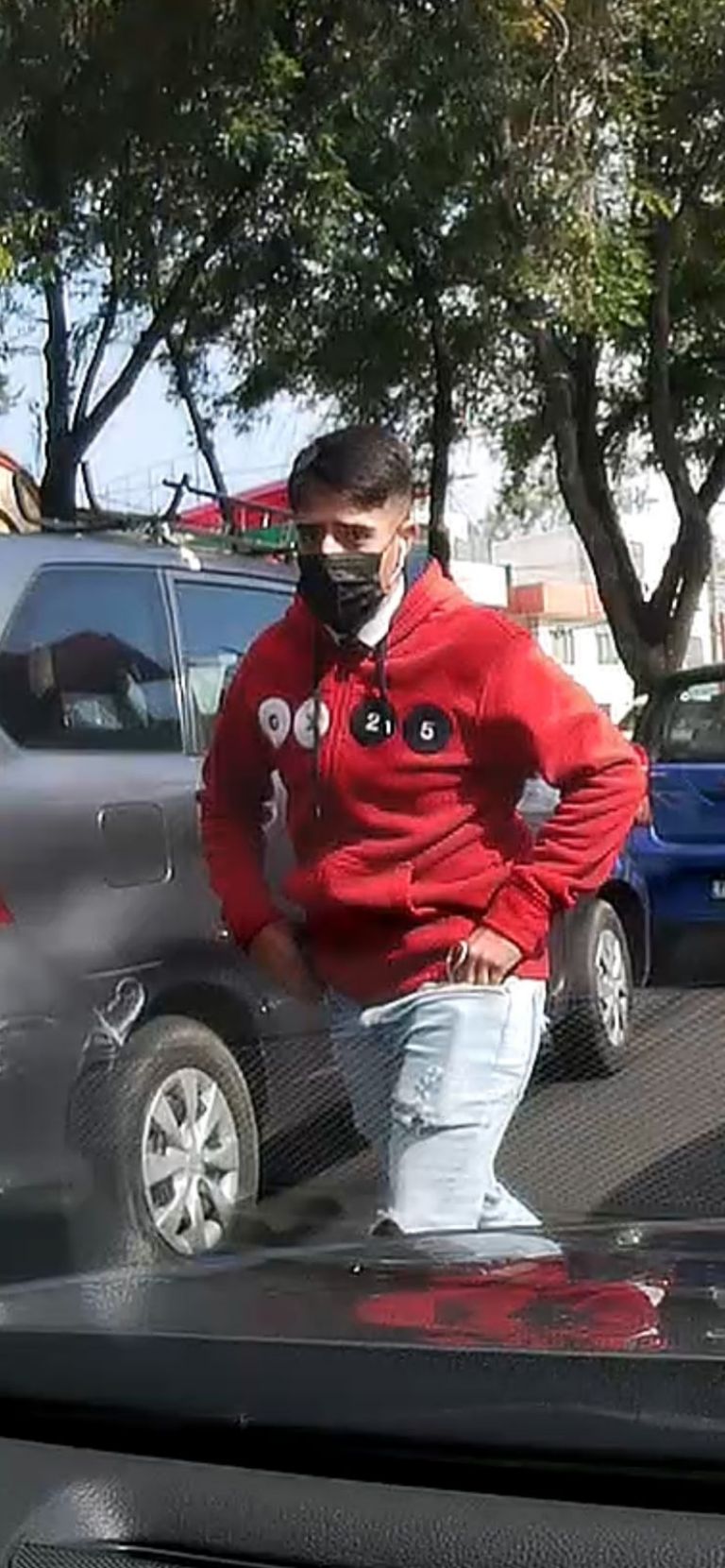 Asaltante en División del Norte, CDMX