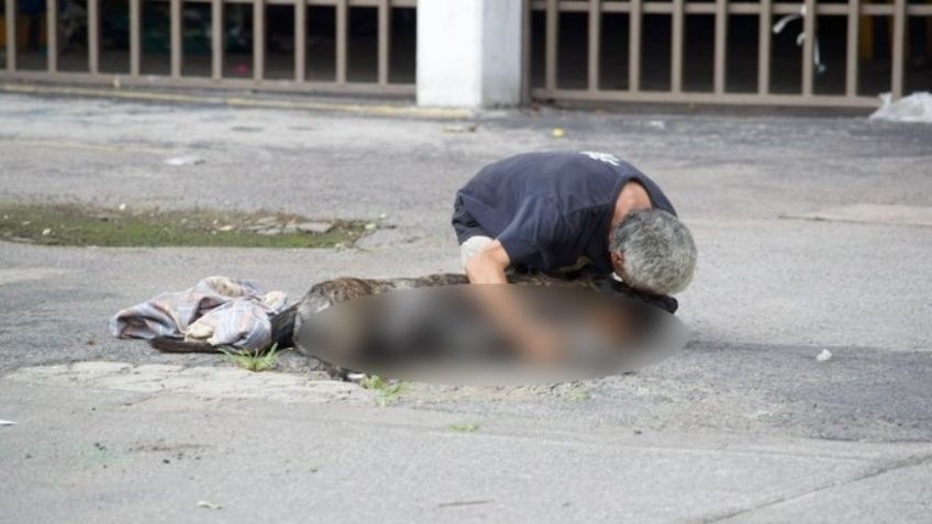 (VIDEO) "Dio la vida por mi": Dueño de 'Zeus' llora al recordar a su mascota; él vive en la calle