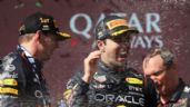 'Checo' Pérez remonta y logra su primer podio en el GP de Hungría; Max Verstappen fue el ganador