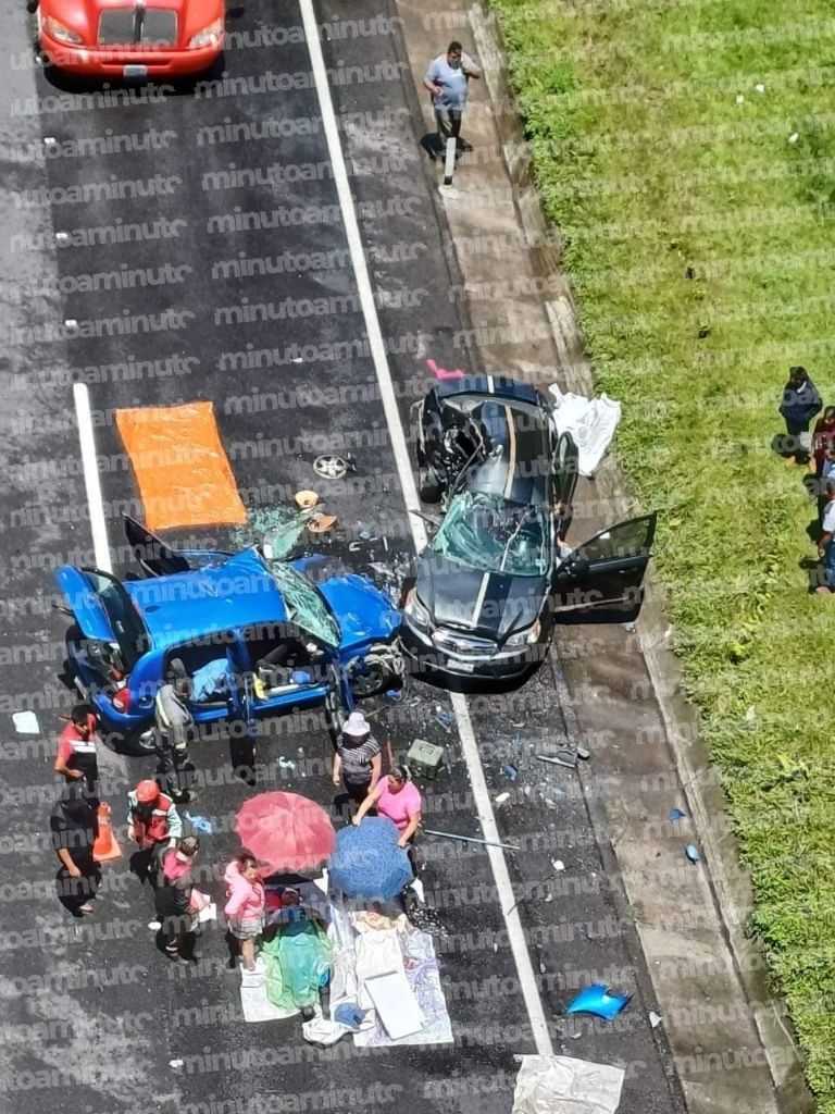 Accidente en la México-Tuxpan